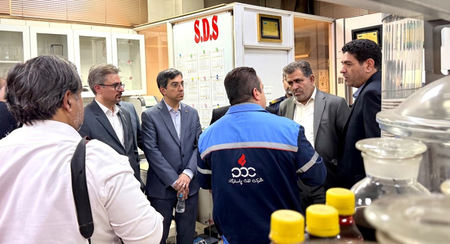 بازدید نمایندگان عضو کمیسیون اجتماعی مجلس از مجتمع تهران شرکت نفت پاسارگاد